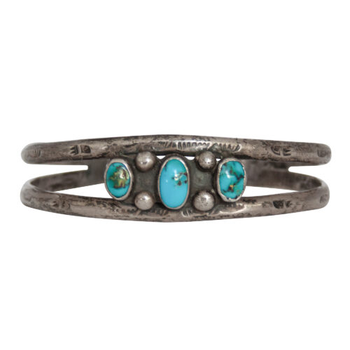 Small Tryptic Turquoise Bracelet