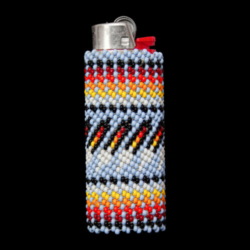 Large Blue Zuni Lighter
