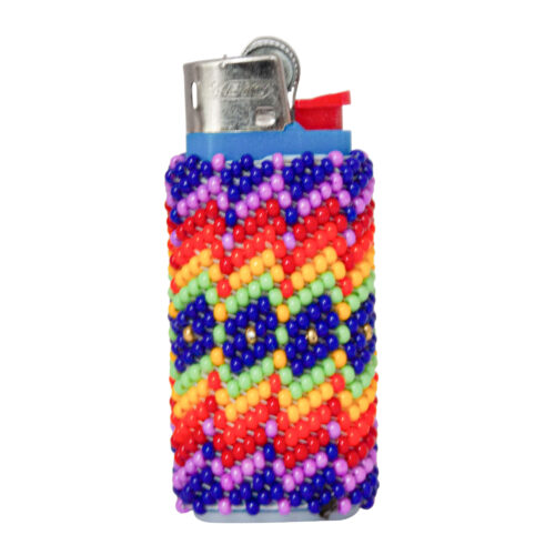 Small Purple Beaded Lighter