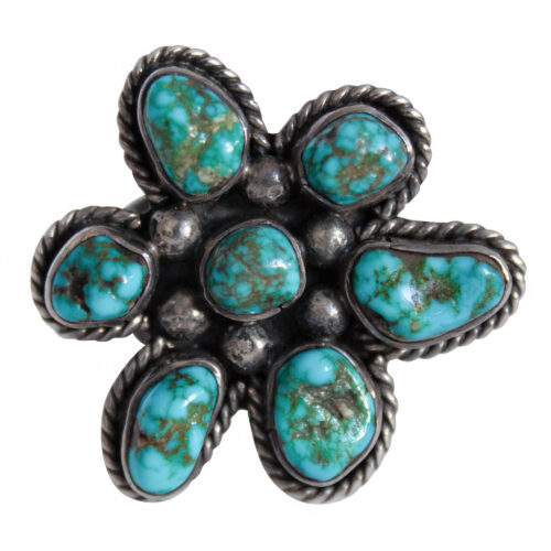 Turquoise Star Navajo Ring