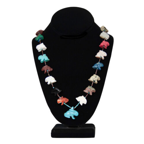 Multicolour Zuni Hare Necklace