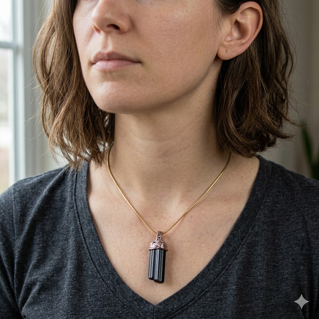 9K Gold Protection Pendant