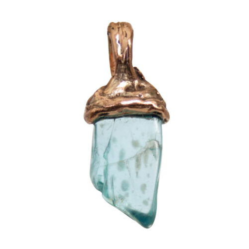 9K Gold Zircon Pendant