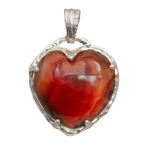Carnelian Heart Pendant