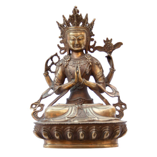 Sitting White Tara Statue