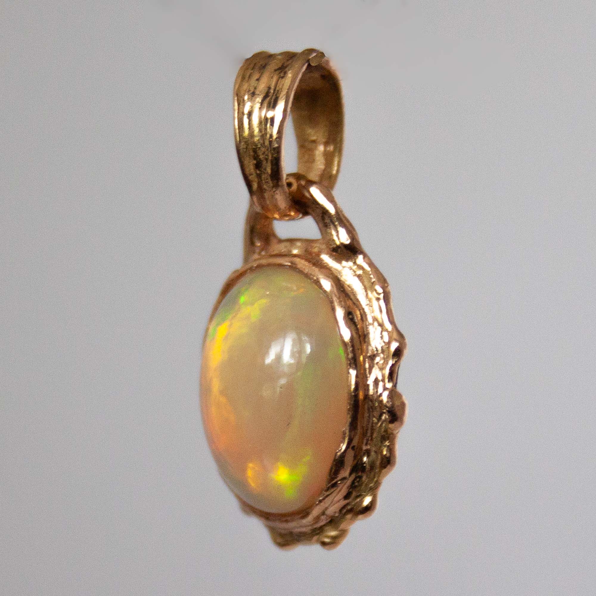 18K Gold Opal Talisman - Image 6