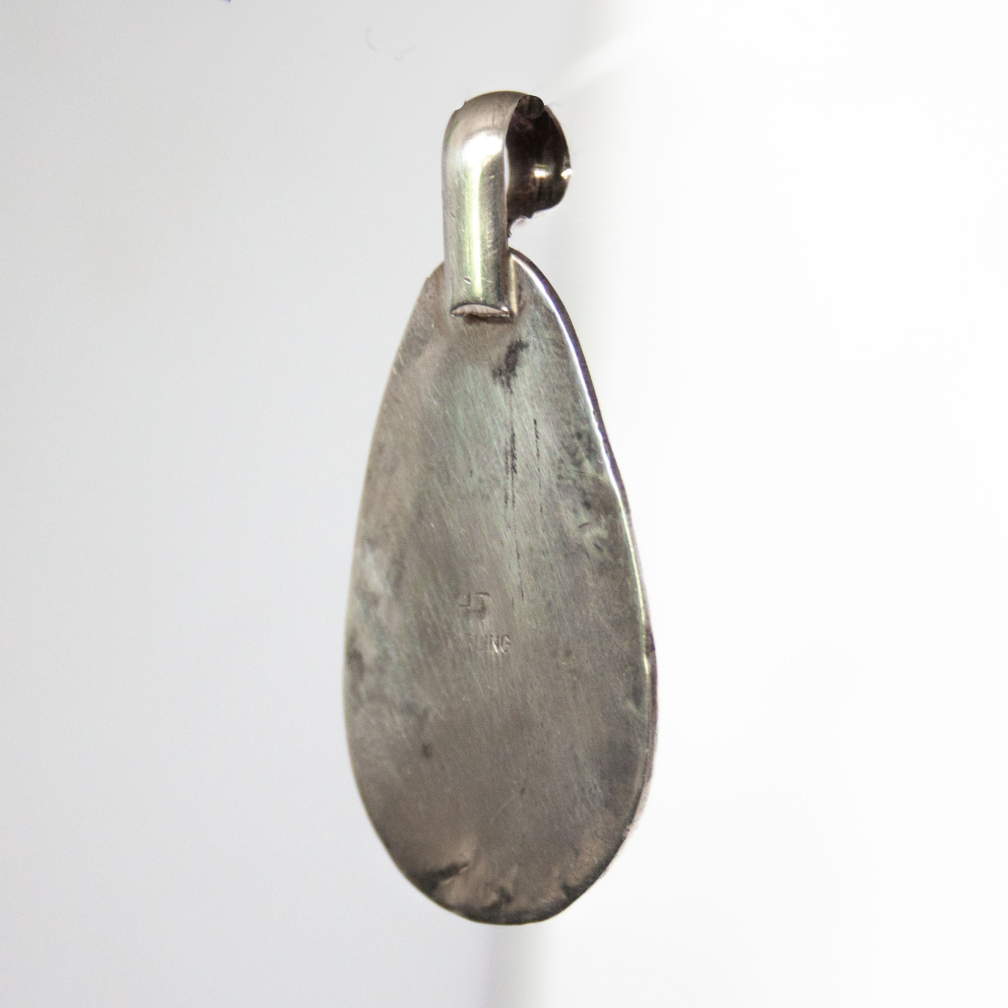 1960s Vintage Turquoise Pendant - Image 4