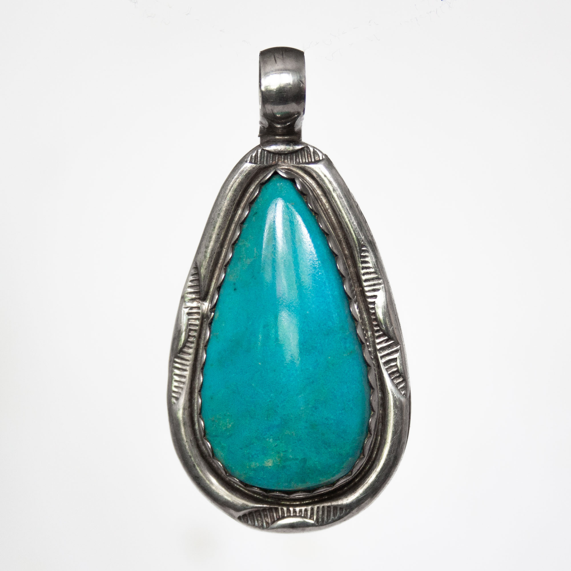 1960s Vintage Turquoise Pendant