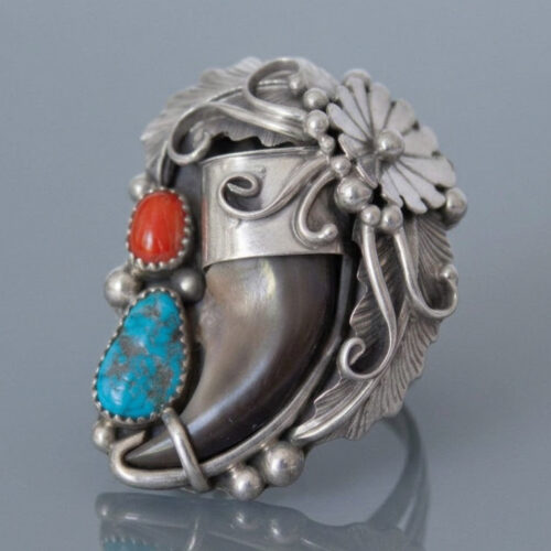 Bear Claw Mens Ring