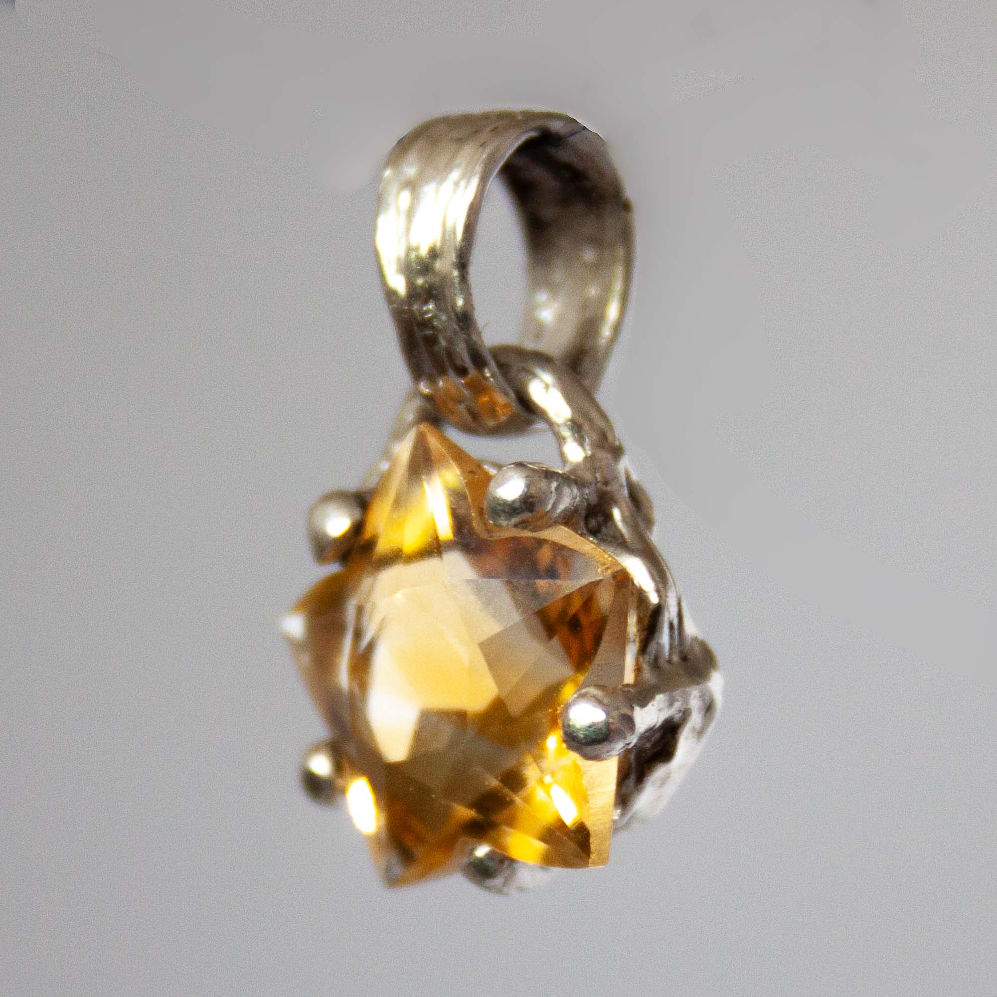 Citrine Star Silver Pendant - Image 6