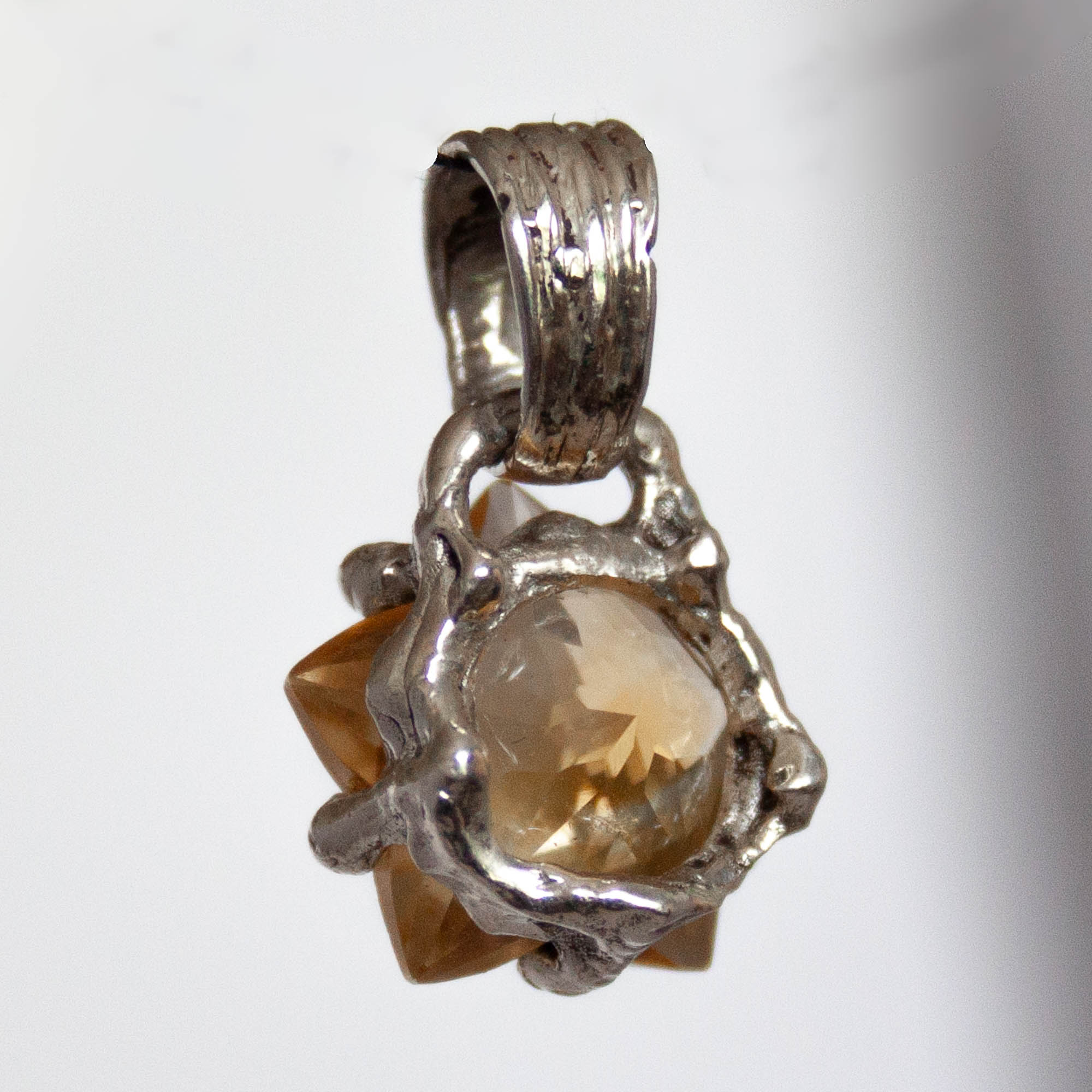 Citrine Star Silver Pendant - Image 5