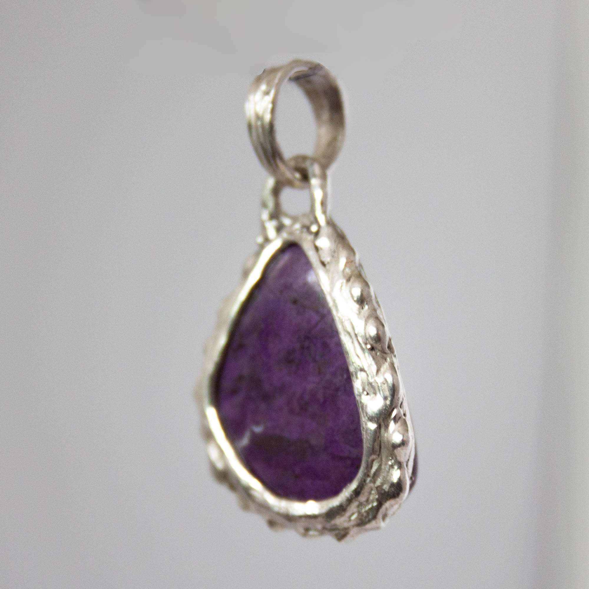 Sterling Silver Sugilite Pendant - Image 3