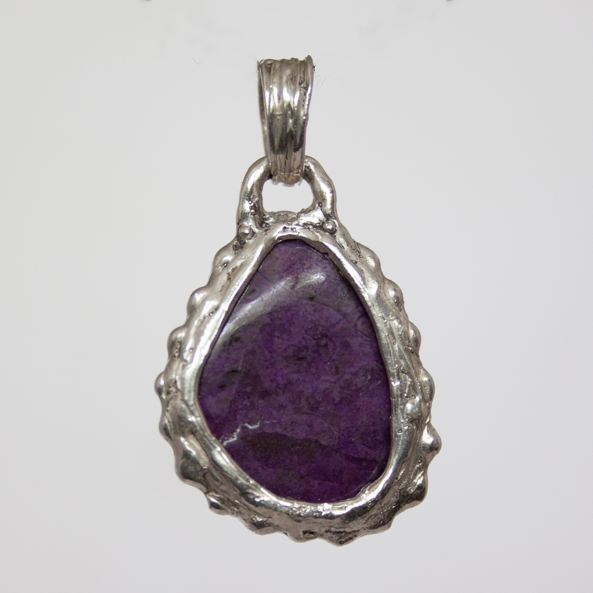 Sterling Silver Sugilite Pendant - Image 4