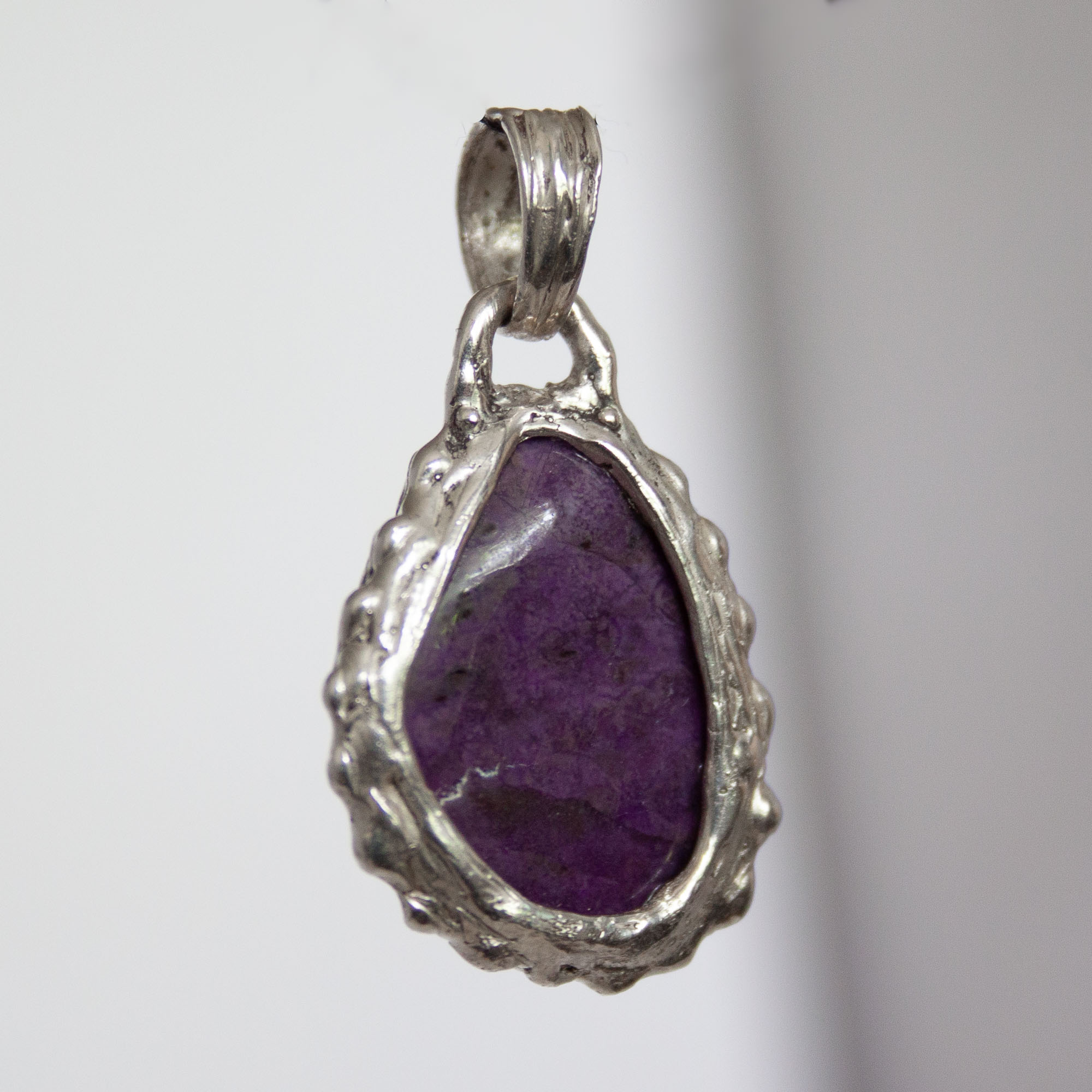 Sterling Silver Sugilite Pendant - Image 5