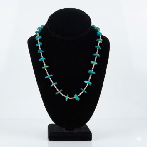 1930s Zuni Turquoise Necklace