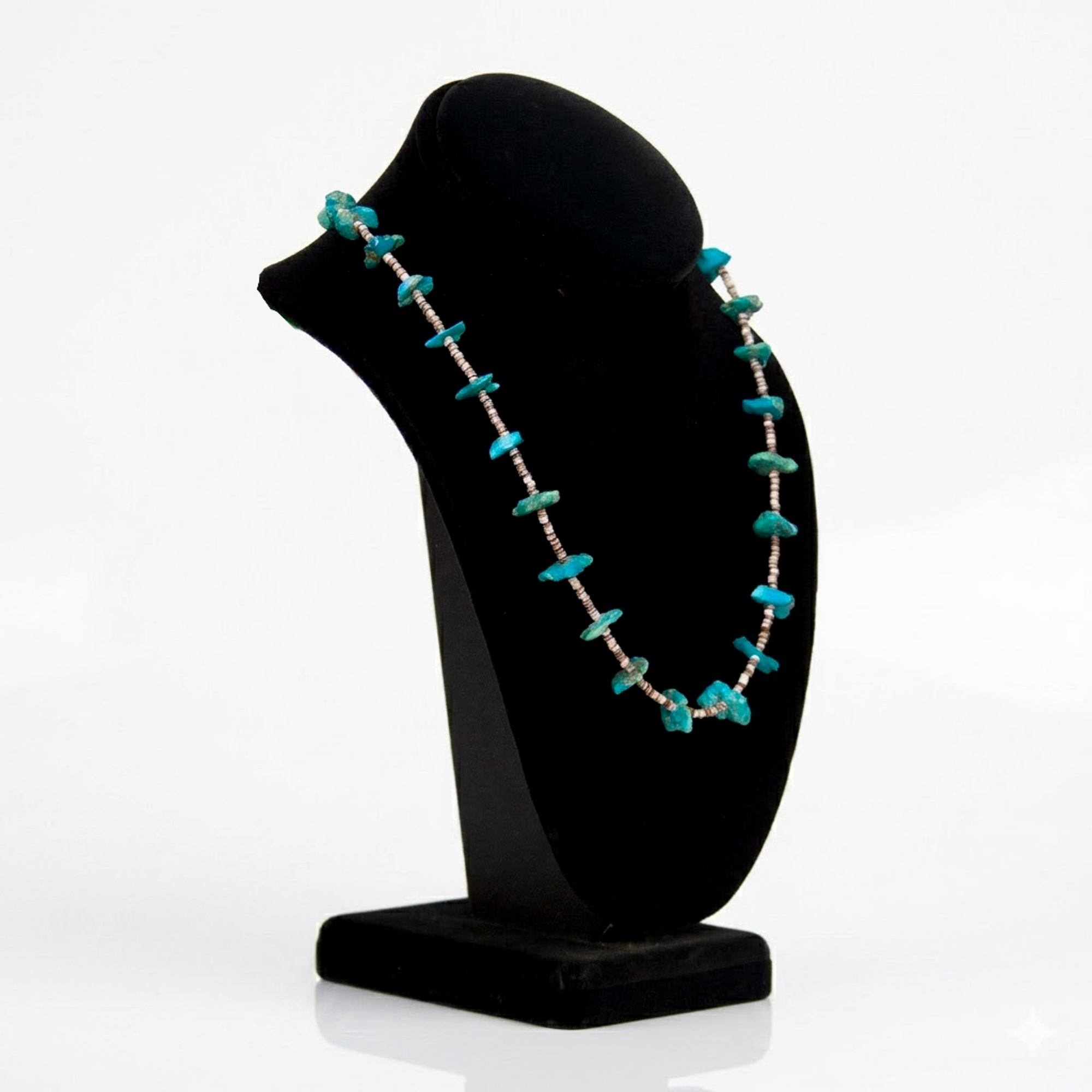 1930s Zuni Turquoise Necklace - Image 3