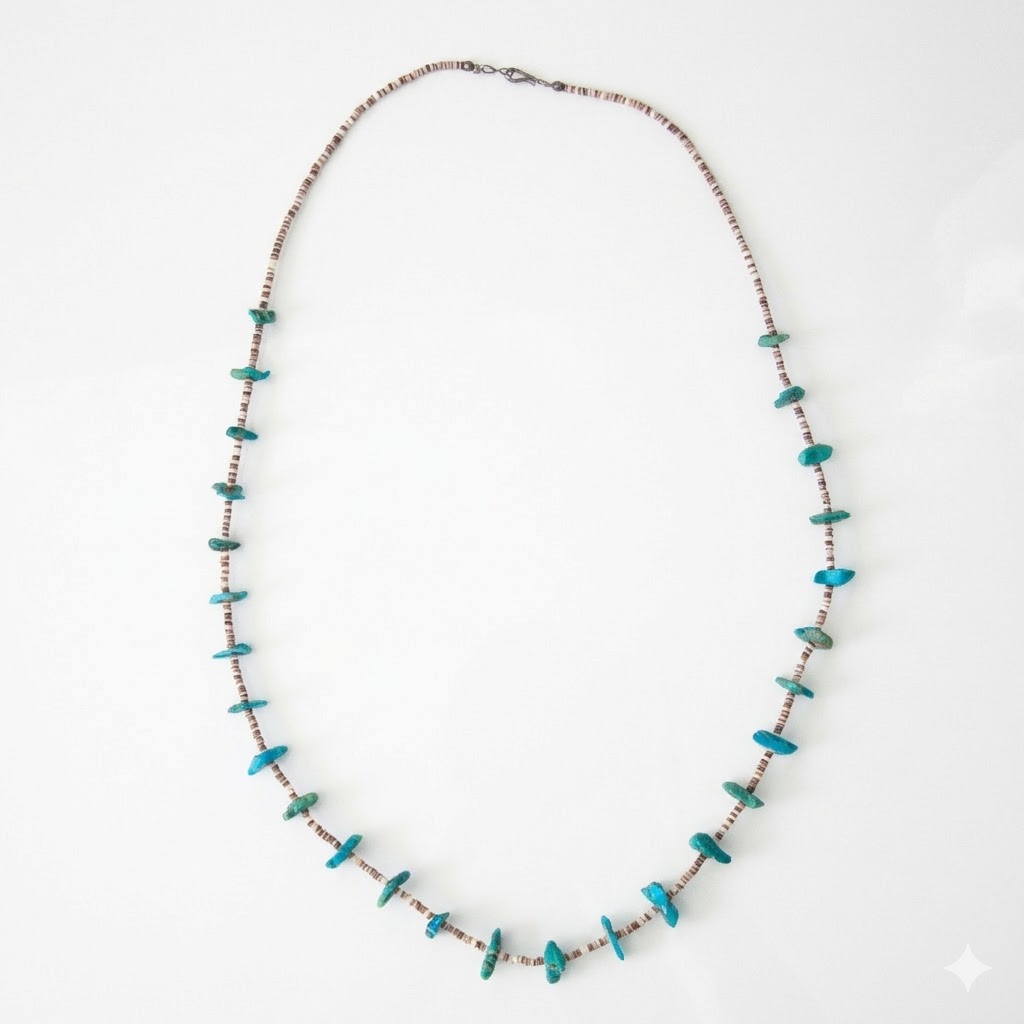 1930s Zuni Turquoise Necklace