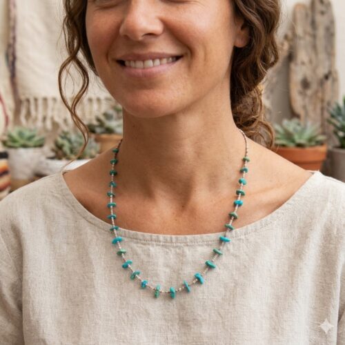 1930s Zuni Turquoise Necklace