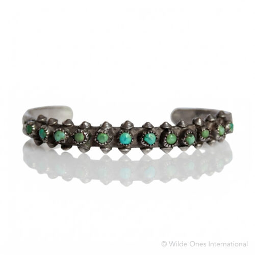 1940s Zuni Turquoise Bracelet