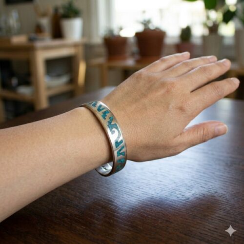 1960s Mexican Turquoise Bracelet