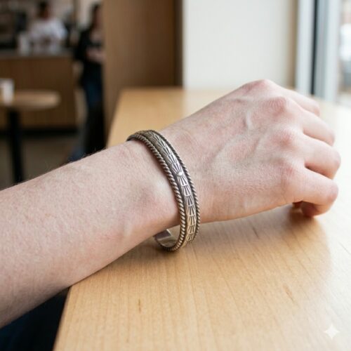 1970s Jerrold Tahe Silver Bracelet