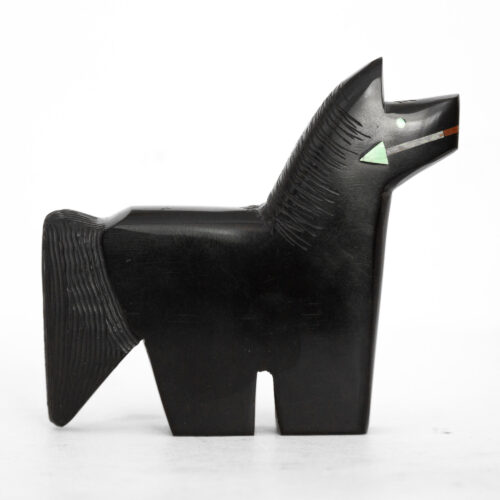 Anthony Haloo Horse Carving