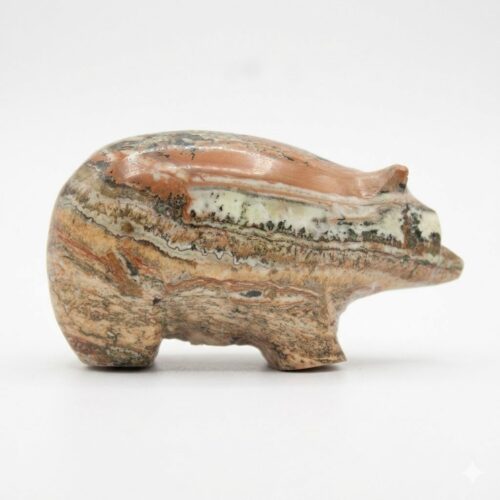 Arizona Jasper Bear Carving