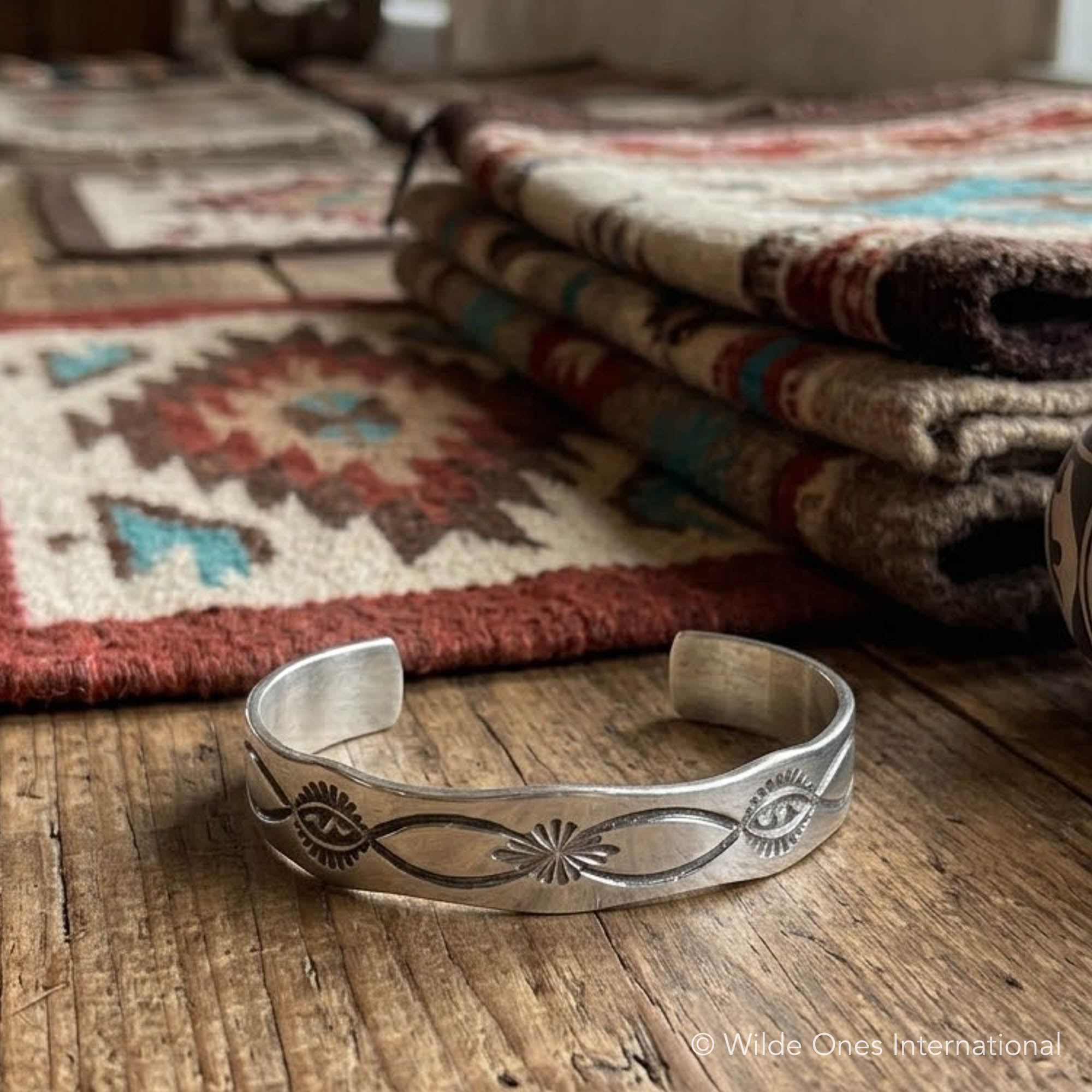 Belinda Woody Silver Bracelet - Image 8