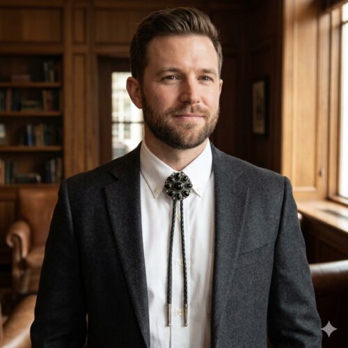 Black Onyx Bolo Tie
