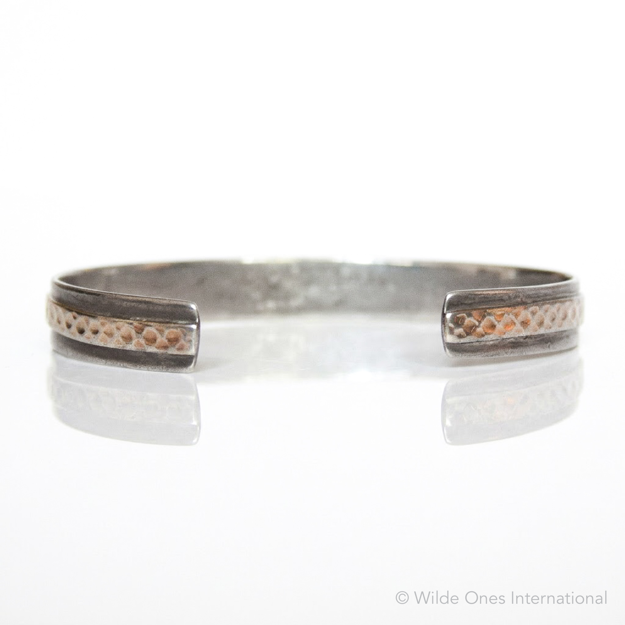 Brass Silver Baroni Bracelet - Image 4