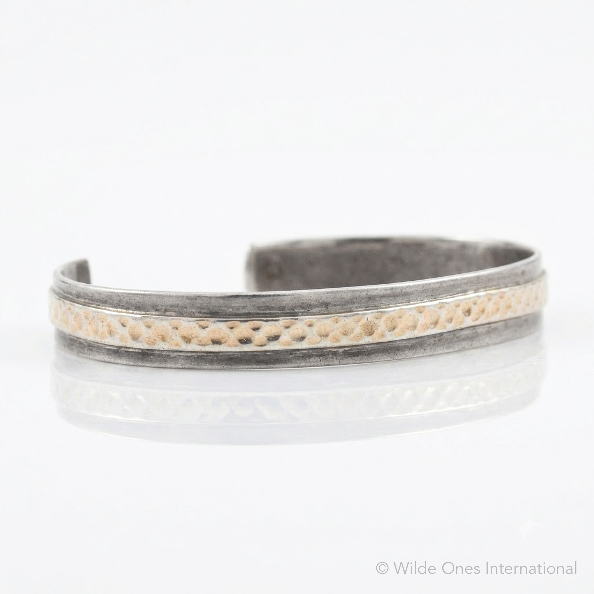 Brass Silver Baroni Bracelet - Image 2