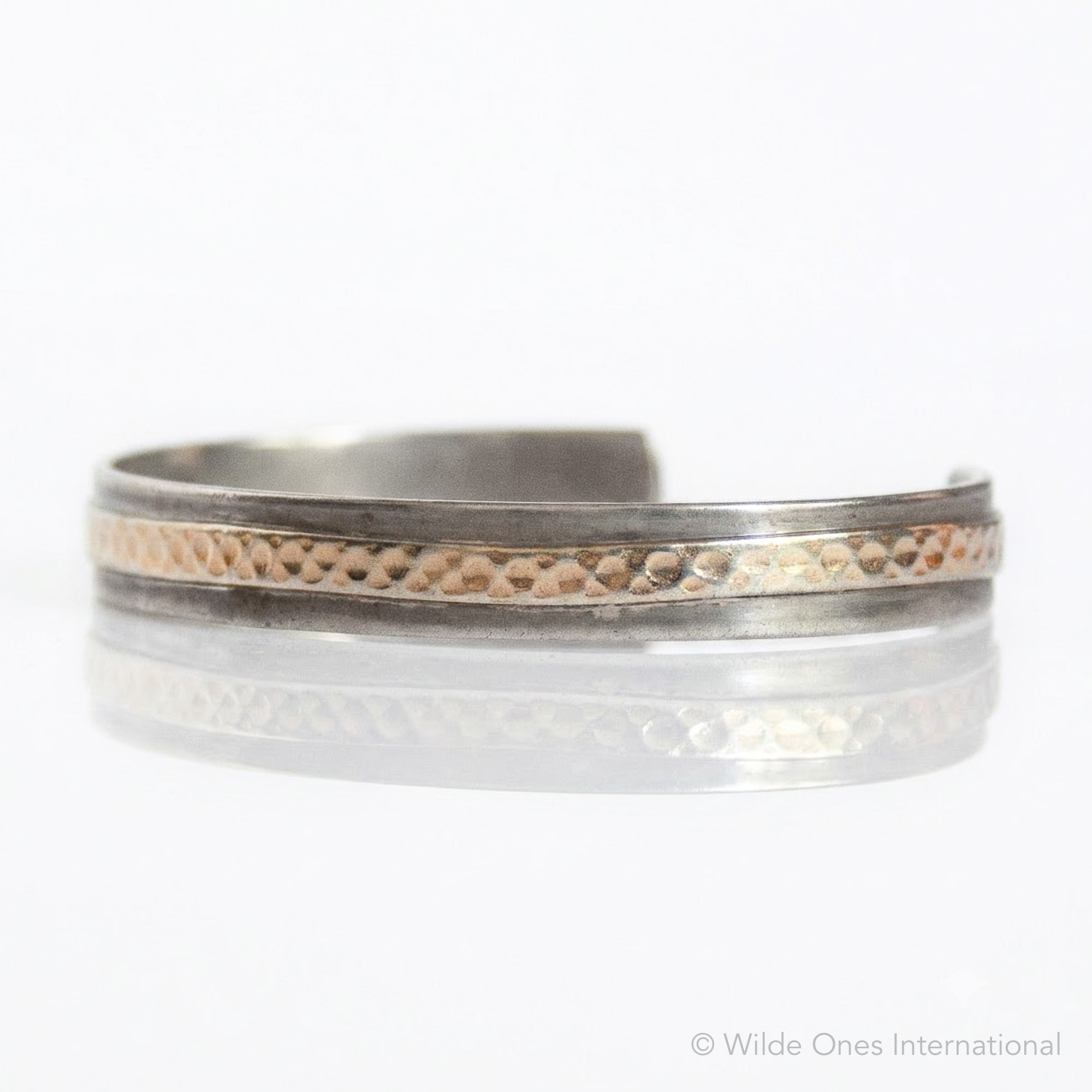 Brass Silver Baroni Bracelet - Image 5