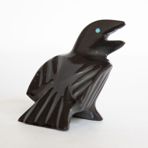 Calvert Bowannie Crow Carving