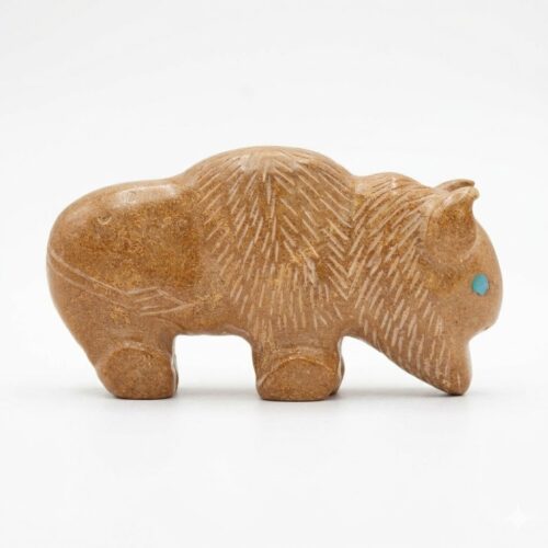 Daniel Chattin Buffalo Carving