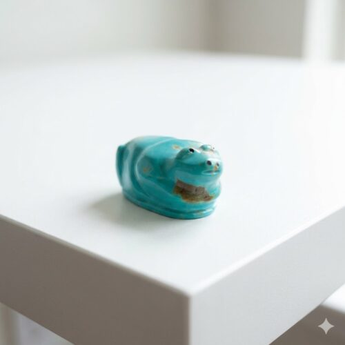 Delvin Leekya Turquoise Frog