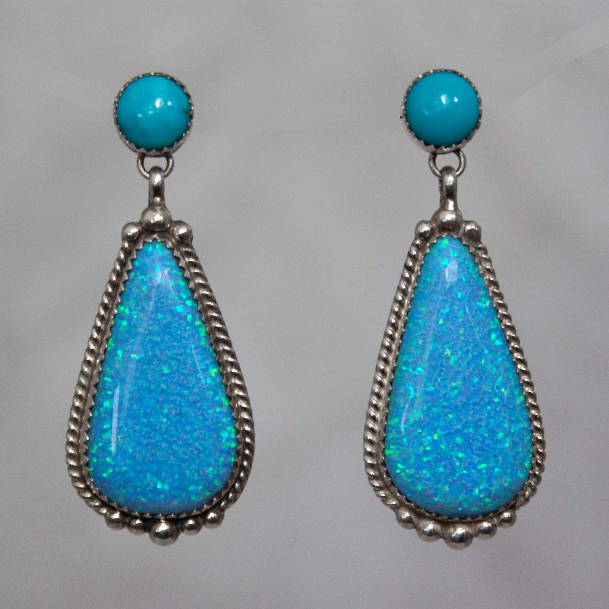 Elouise Kee Opal Earrings