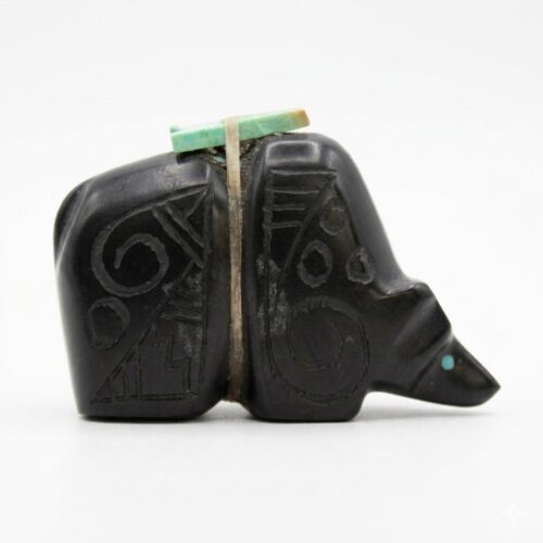 Gabriel Burns Black Bear Carving