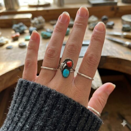 H. Claw Navajo Ring