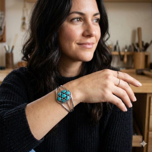 Melvin Chee Turquoise Bracelet