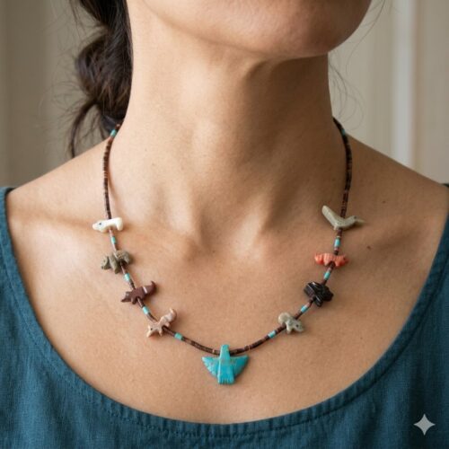 Native American Fetish Necklace