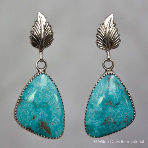 Richard Begay Turquoise Earrings
