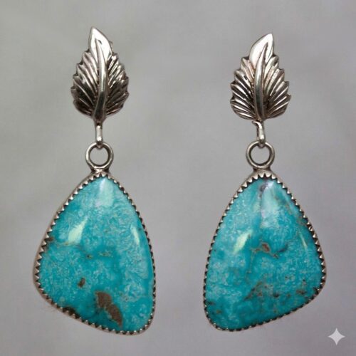 Richard Begay Turquoise Earrings