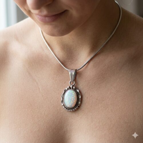 Sam Yellowhair Opal Pendant