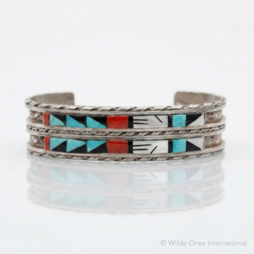 Two-Row Multicolour Bracelet