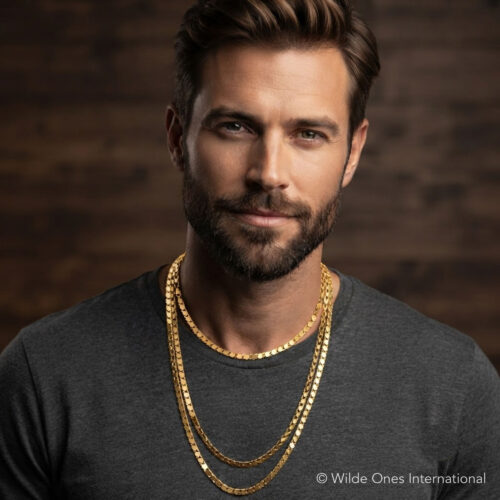 18K Gold Rope Length Chain