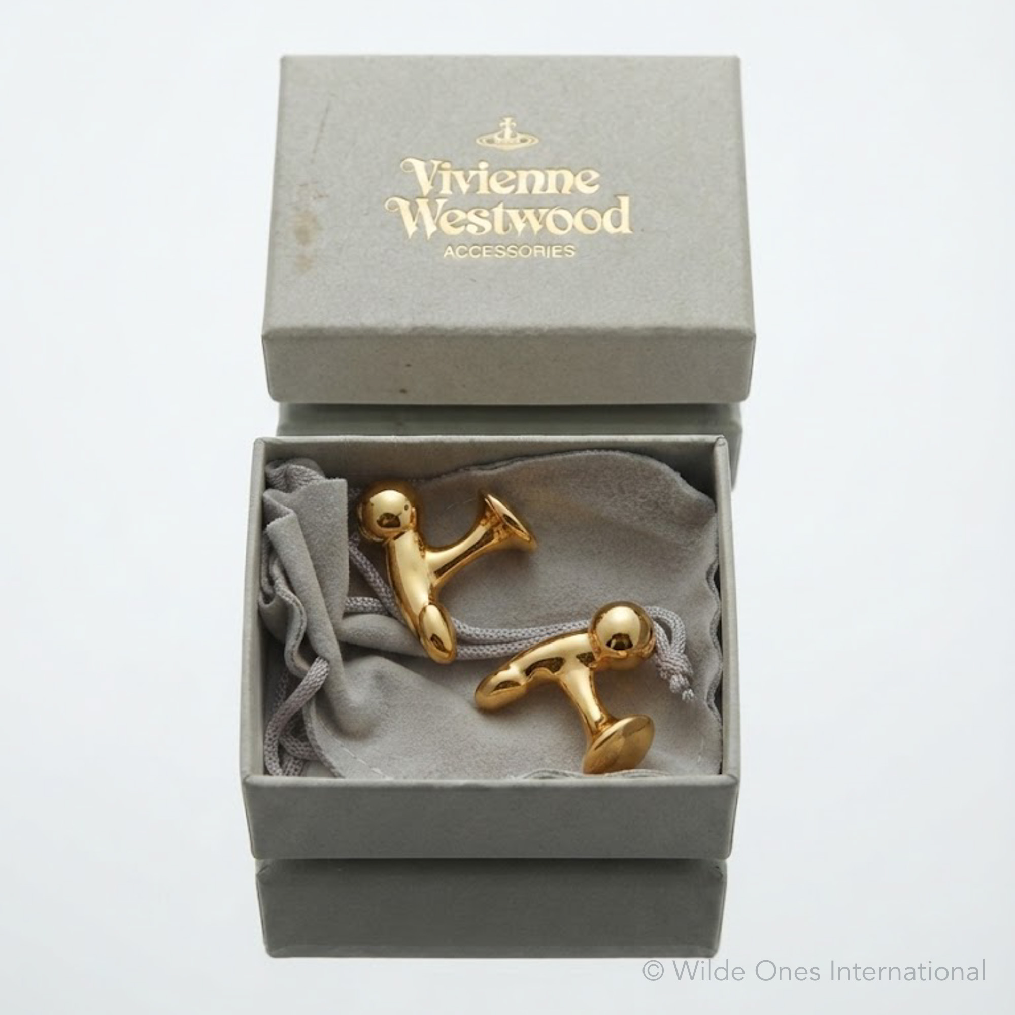 Vivienne Westwood 'Scandalously Shaped' Cufflinks - Image 2